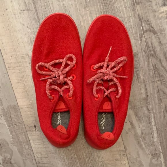 Red allbirds wool sneakers - Picture 1 of 1